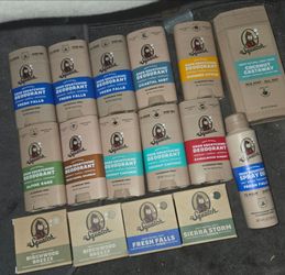 Dr squatch deodorants and soaps