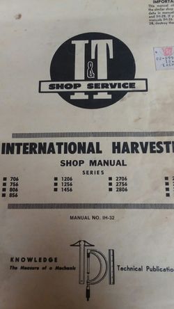 International tractor manual