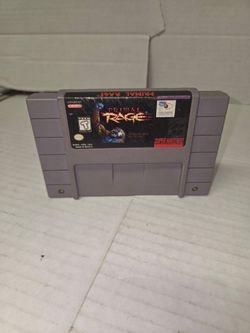 Primal Rage (Super Nintendo Entertainment System, 1995) SNES Authentic - Tested