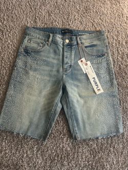 Purple Jean Shorts (Size 32)