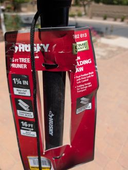 Tree pruner, missing saw portion