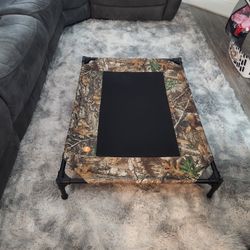 Like New Elevated Pet Bed / Dog Cot – Camo Design