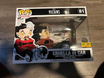 Cruella In Car Funko
