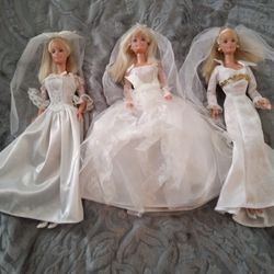 Barbie doll bridal dresses sale