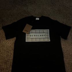 Size small black burberry shirt 100% authentic serious buyers only 