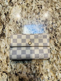 Authentic Louis Vuitton Damier Azur Alexandra Wallet