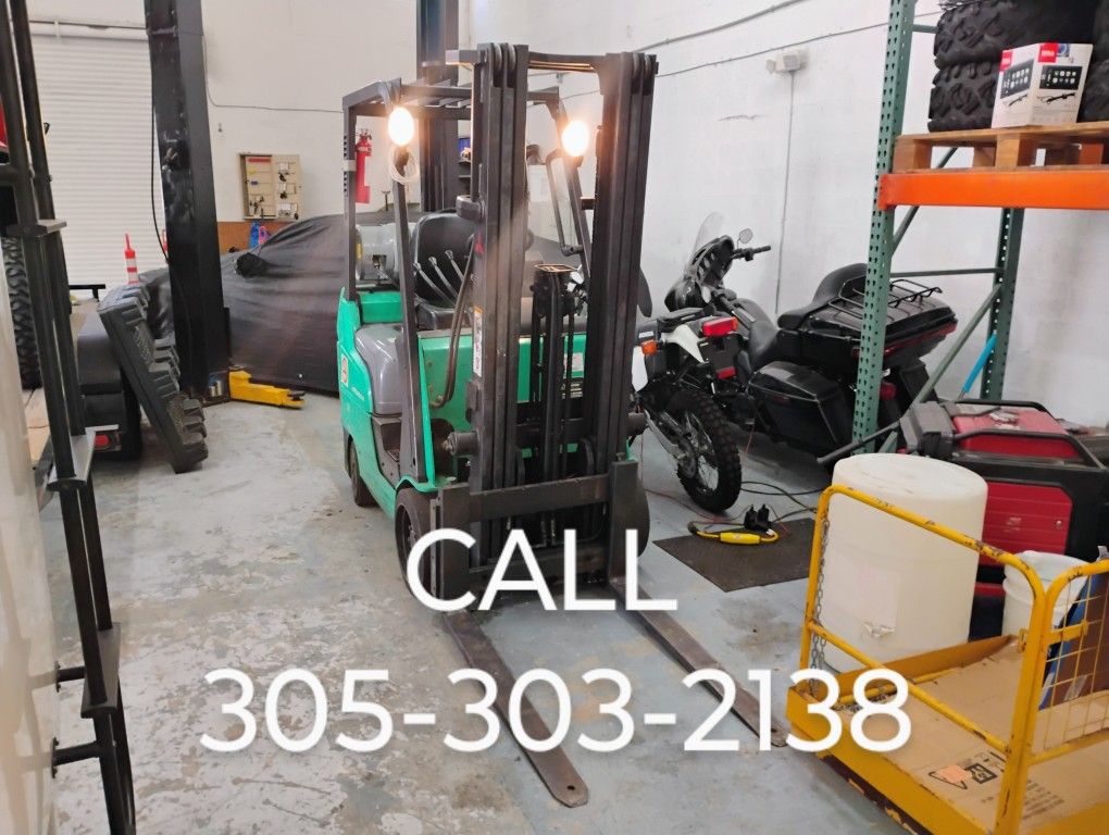 2014 MITSUBISHI FGC15N FORKLIFT MONTACARGAS