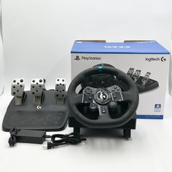 Logitech Playstation 5/PC TRUEFORCE G923 Racing Wheel and Pedals Black WU0006