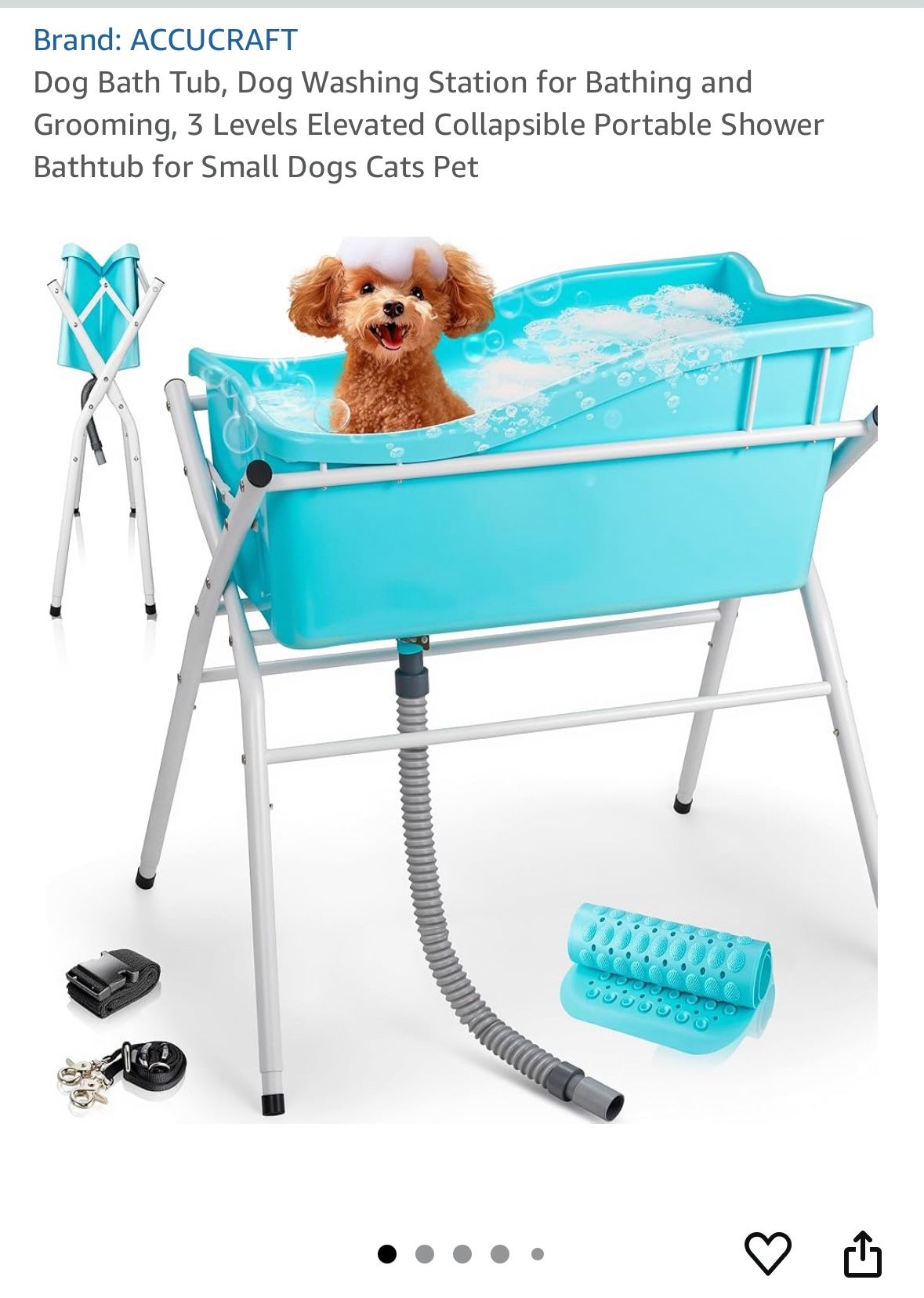 Collapsible Pet Bath