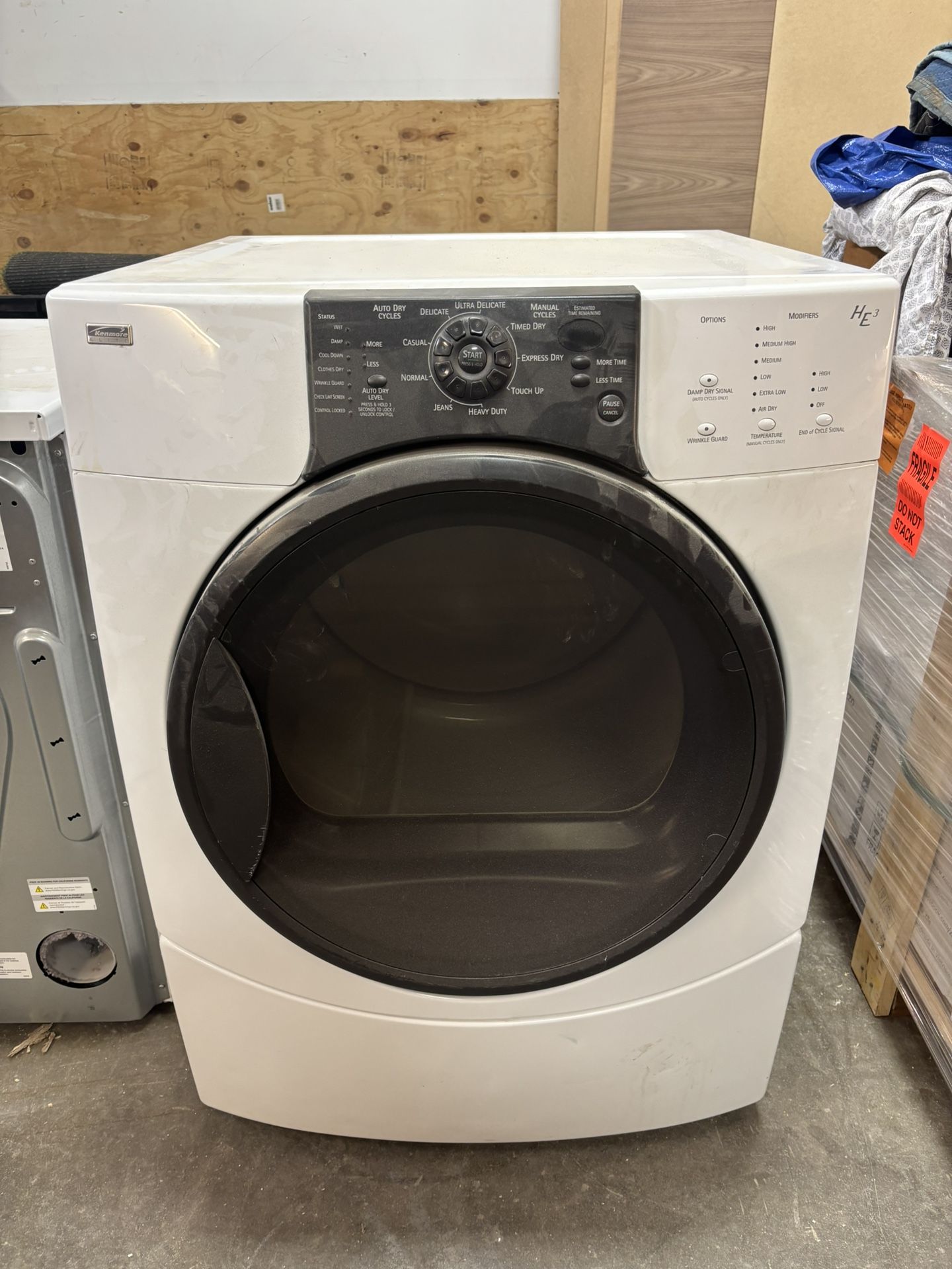 Kenmore Elite HE3 Dryer + Asko Quattro Construction Washer