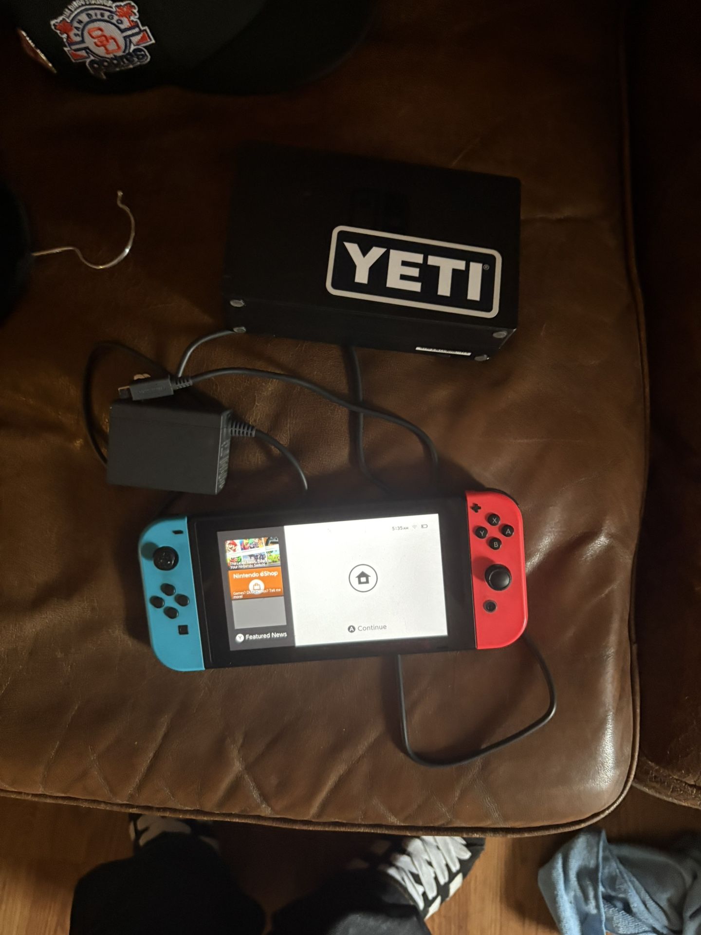 Nintendo Switch With Wired Controller