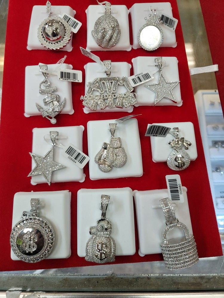 925 Silver Charms