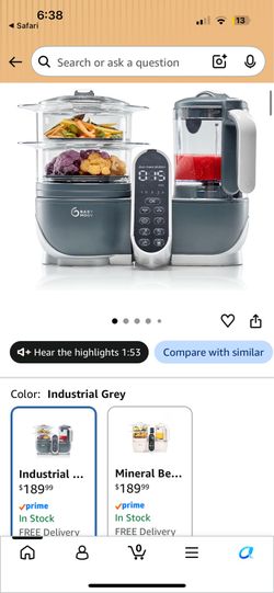 Baby food maker