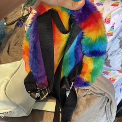 Rainbow backpack 