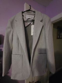 Calvin Klein Jeans Women's Oversized Drop-Shoulder Blazer