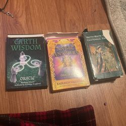 3 Packs Of Tarot Cards 