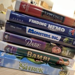 Disney Movies VHS