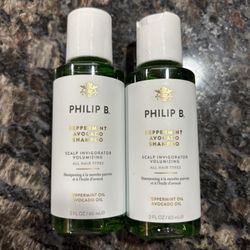 NEW PHILIP B. PEPPERMINT AVOCADO SHAMPOO $8 Each!