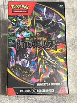 2026  POKEMON PITCH BLACK BOOSTER BUNDLE