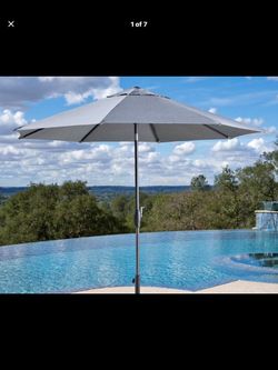 SunVilla 10' Auto-Tilt Market Umbrella
