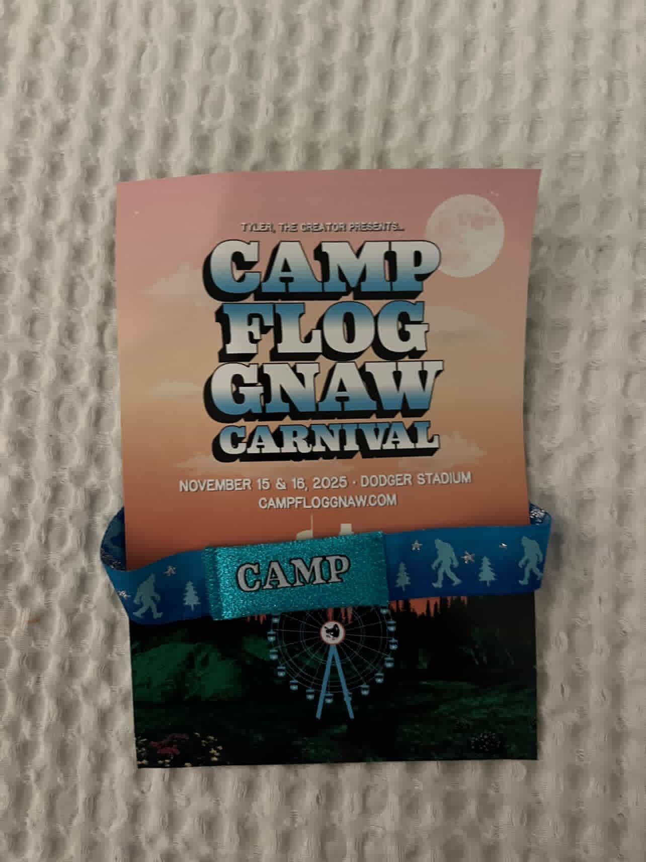 Camo Flog Naw Ticket