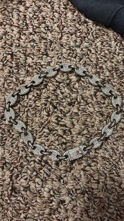 Iced out Cuban chain