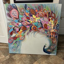Peacock Animal Painting