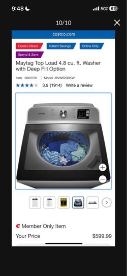 Top Loading Washer Machine