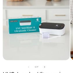 Ultrasound Cleaner and UVC Sterilizer 