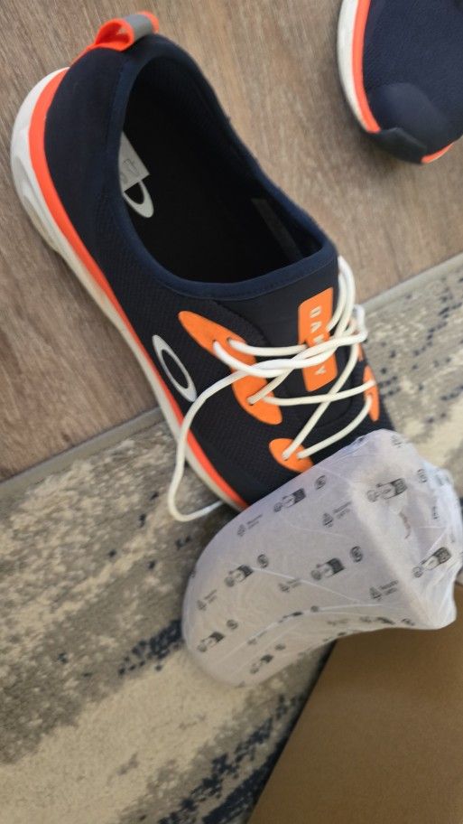 Bronco colored oakley shoes