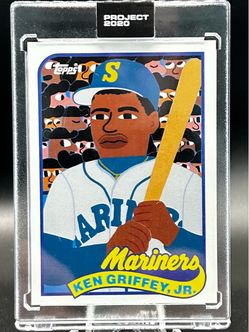 Ken Griffey Jr Topps Project 2020 Art Card #88 Keith Shore 1989 Traded #41T