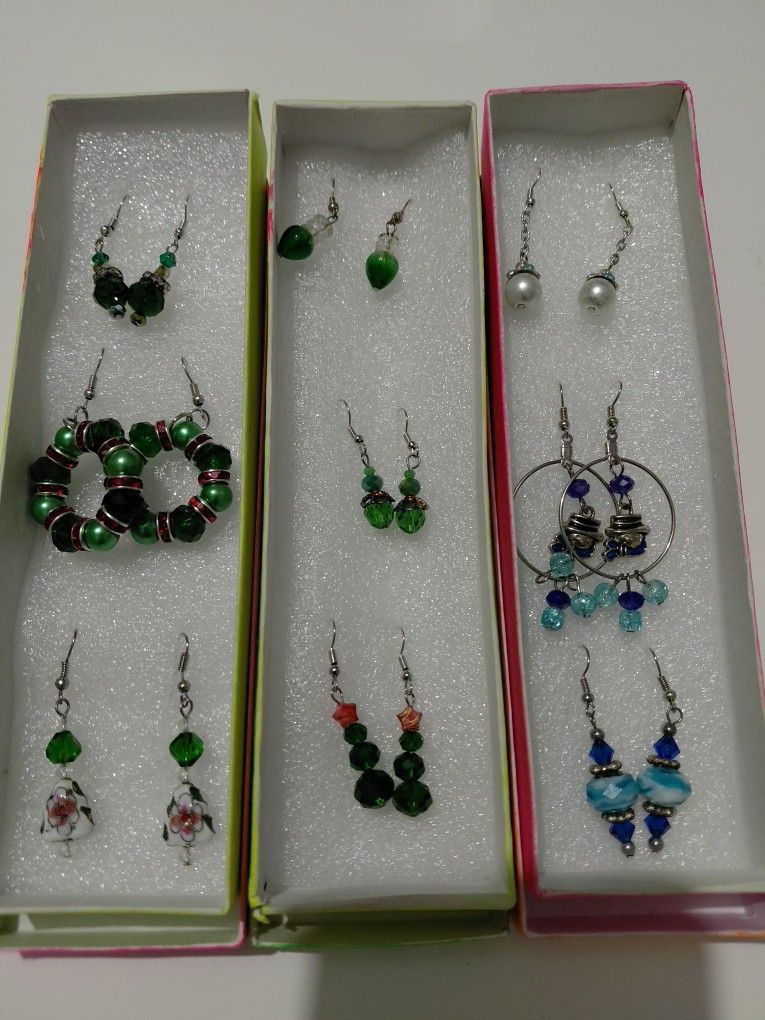 $8. 3pr. Earring Set