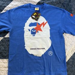 Bape Tee Blue XL