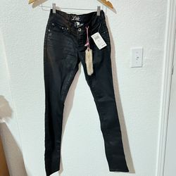 Lucky Jeans size 24 black color 