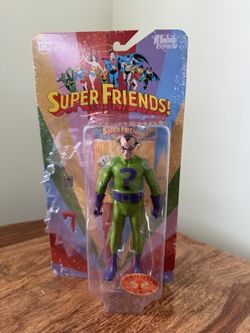 McFarlane Toys DC Retro Super Friends Riddler 6" Action Figure Platinum NEW