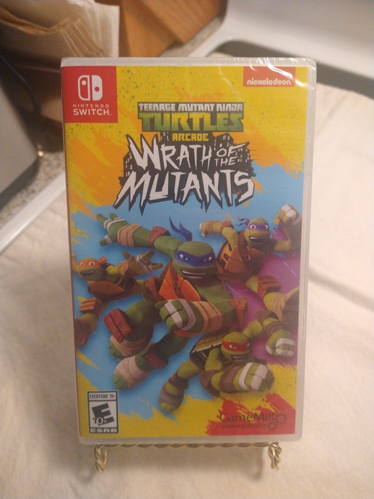 *Brand New* TMNT Arcade: Wrath of the Mutants Switch