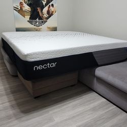 Nectar Luxe Hybrid With NectarCool Technology King Mattress ❤️