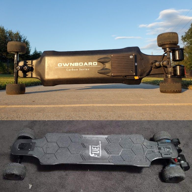Price Is $1500 - Custom 12S5P Ownboard Carbon Electric Skateboard - longboard eskate e- skate evolve wowgo meepo eovan backfire b-one tynee acedeck