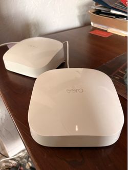 Two Eero Pro 6’s
