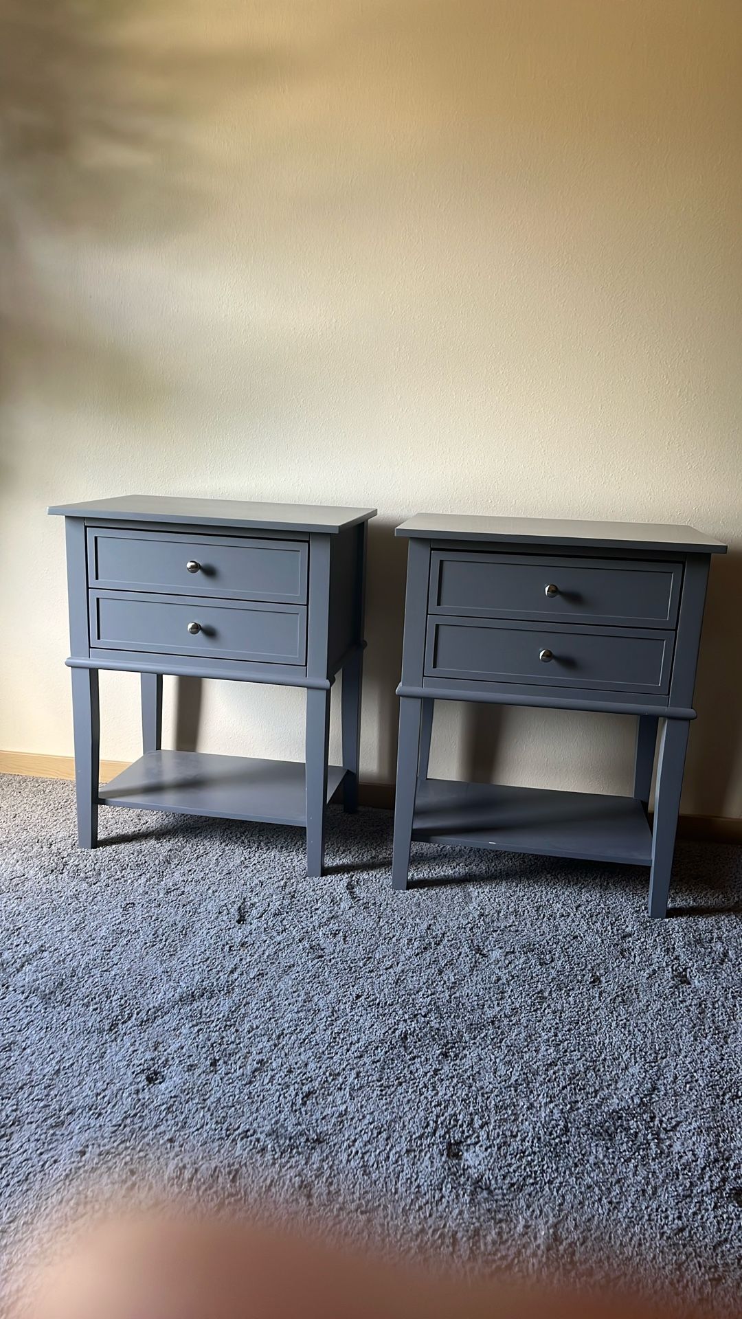 End Tables $40 Pair.