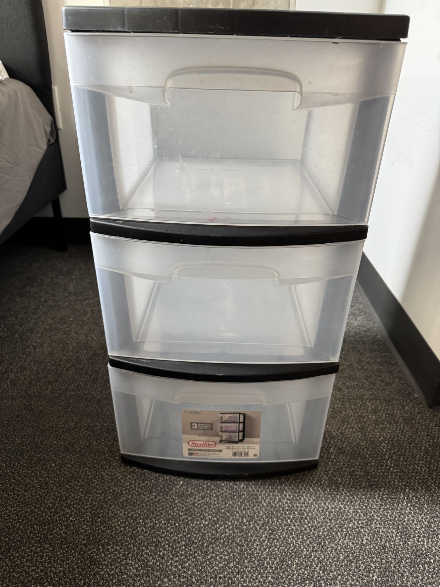 Sterilite 3-Drawer Storage Organizer