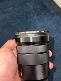 Sony - E PZ 18-105mm f/4.0 G OSS Power Zoom Lens for Select E-Mount Cameras - Black