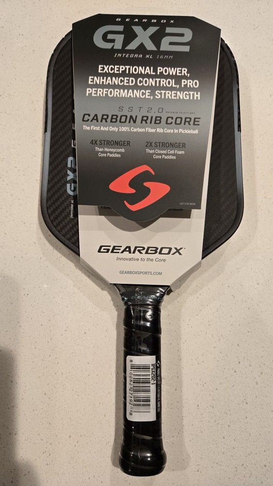 New Gearbox GX2 Integra XL Pickleball Paddle 16mm