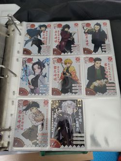 Demon slayer card