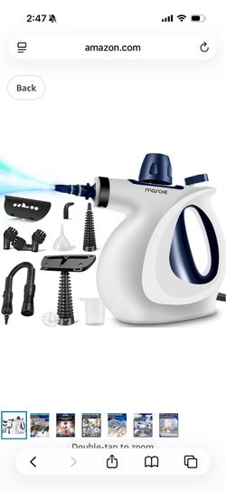 Handheld steam cleaner
