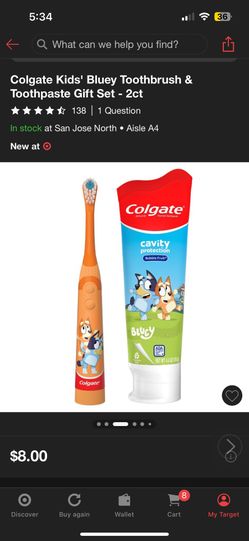 Bluey Toothbrush Set 