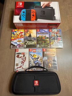 Nintendo switch bundle - hablo español