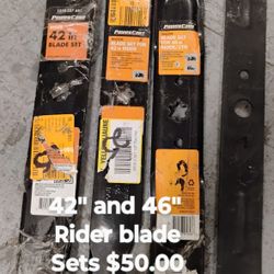New Blade Sets