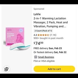 Warming Lactation Massager