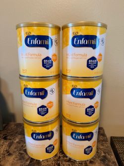 Enfamil Infant Formula 6-Can Lot 12.5 oz